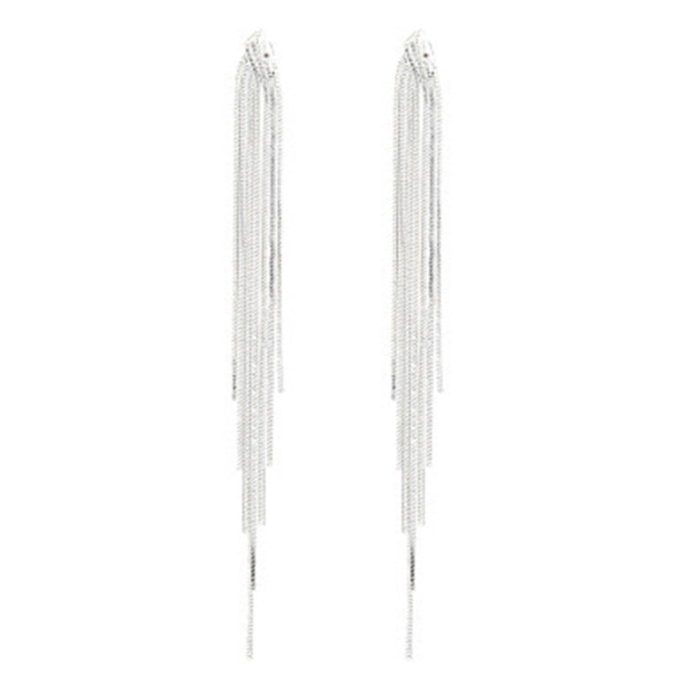 Long Fringe Earrings Female Accessories