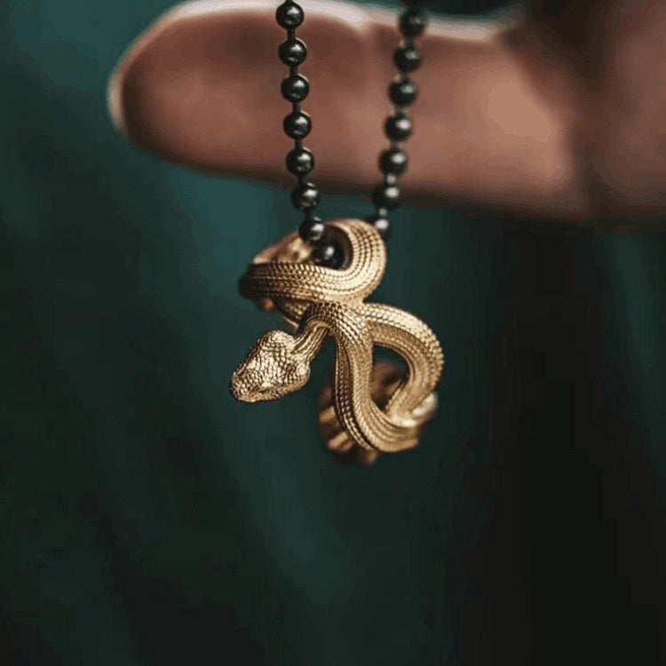 Fashion Trend Snake Gold-plated Ring