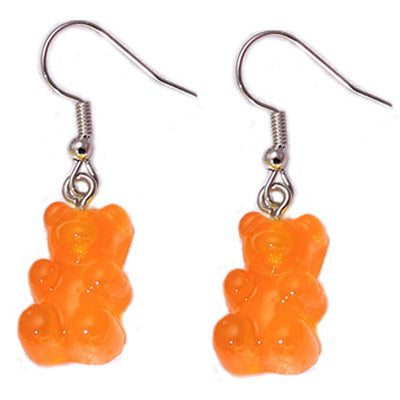 Handmade Ins Cartoon Bear Soft Girl Creative Earrings