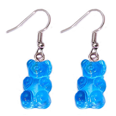 Handmade Ins Cartoon Bear Soft Girl Creative Earrings