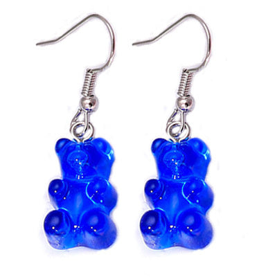 Handmade Ins Cartoon Bear Soft Girl Creative Earrings