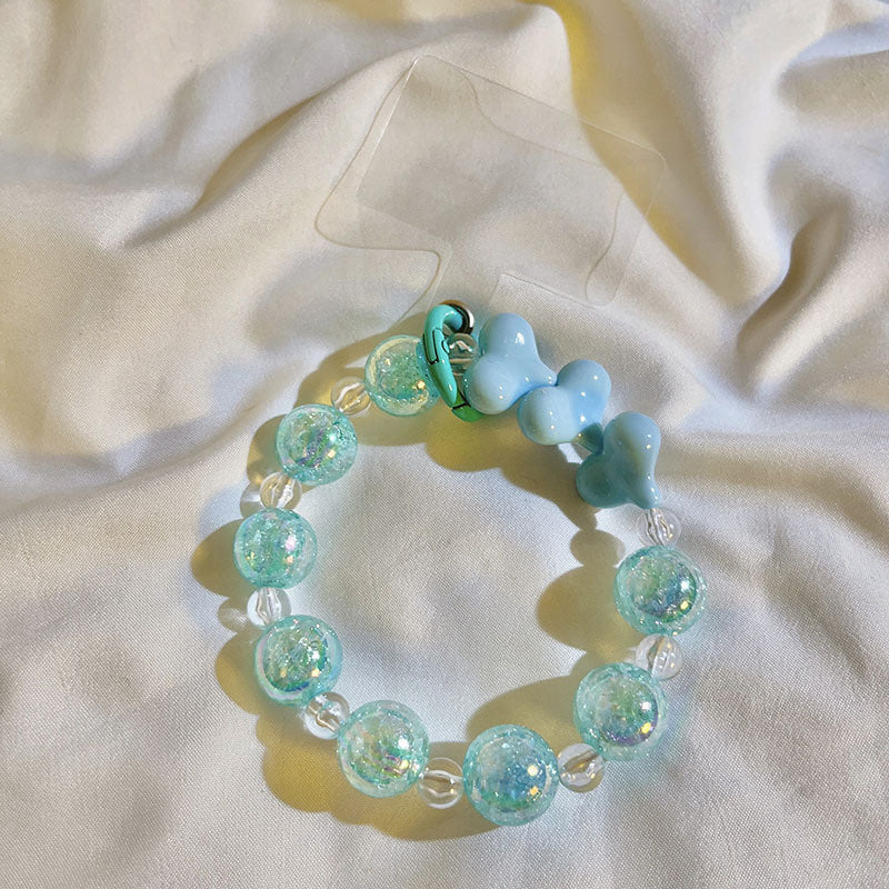 Love Bead Chain Mobile Phone Strap