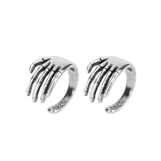 Fashion Retro Retro Style Personality Magic Claw Skull Hand Ear Clip