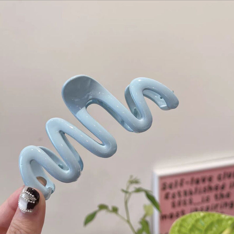Dopamine Girl Shark Large Hair Clip Female Temperament