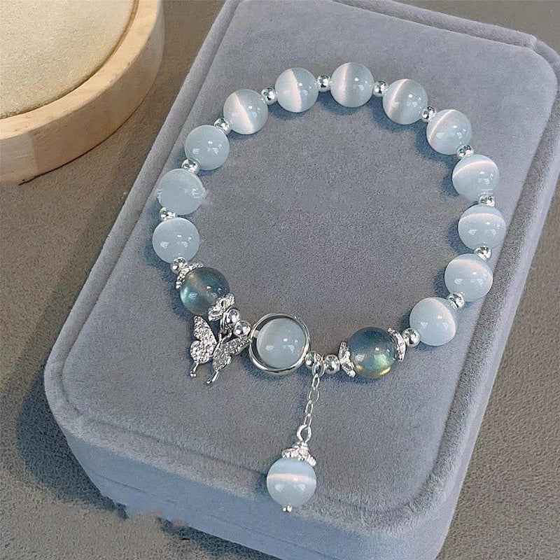 Fashion Jewelry Women's Fashionable All-match Crystal Butterfly Bracelet