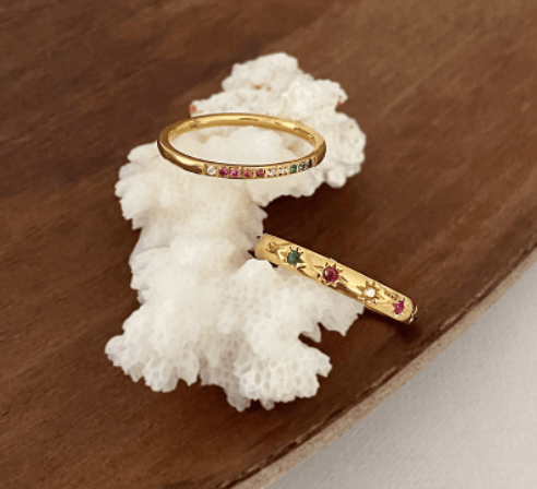 Diamond XINGX Fine Gold Ring For Women