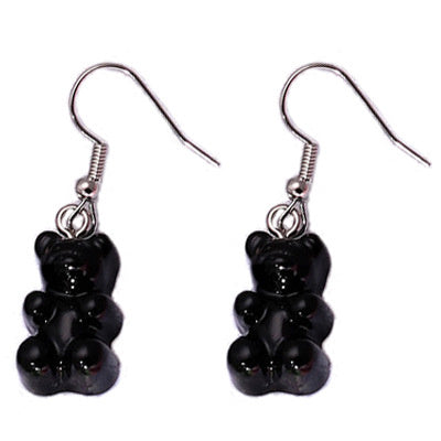 Handmade Ins Cartoon Bear Soft Girl Creative Earrings