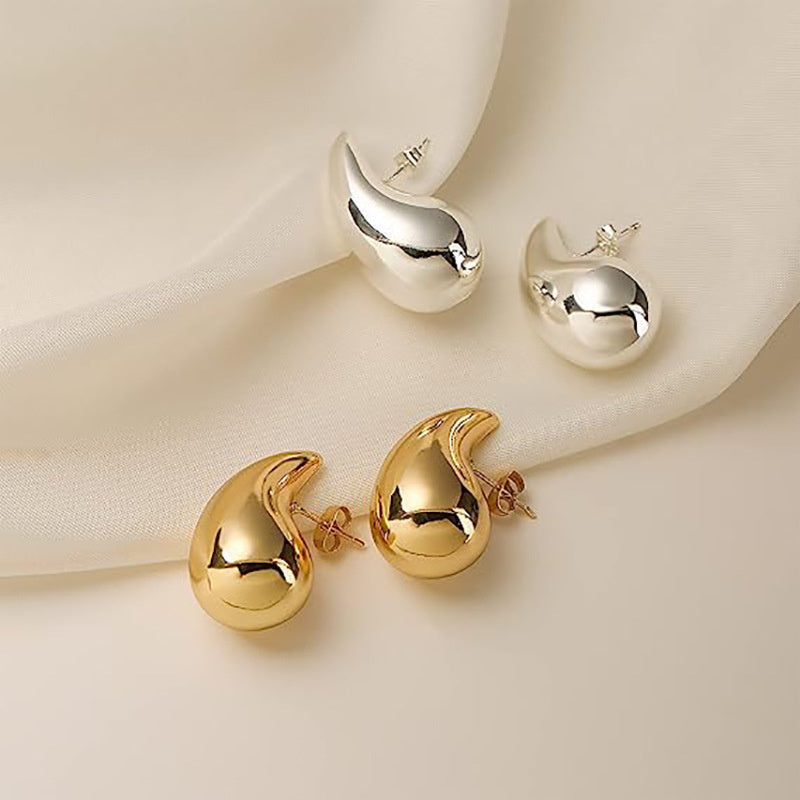 Stylish And Minimalist Water Drop Earrings