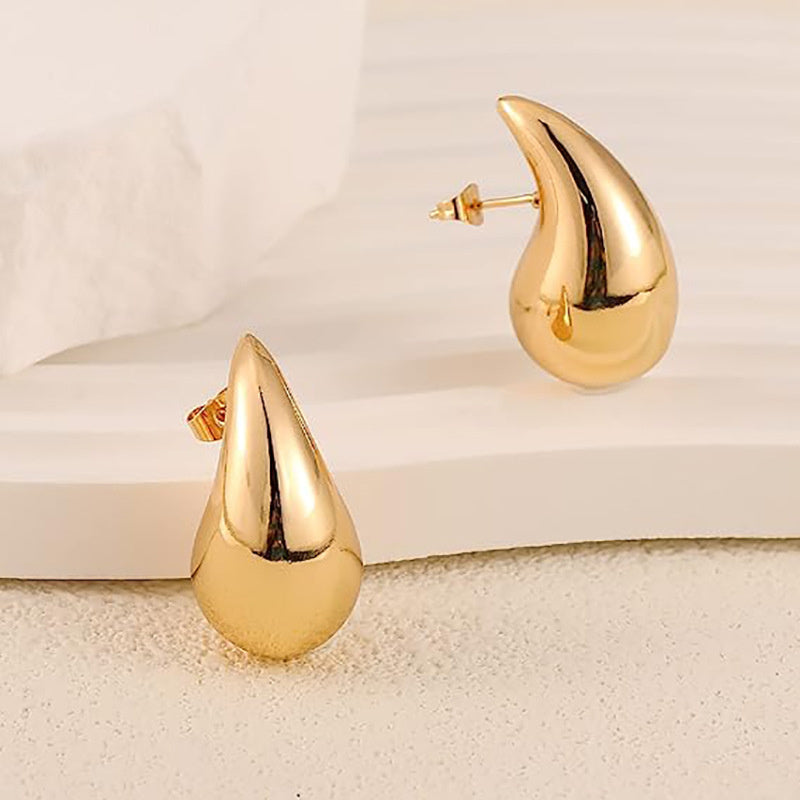 Stylish And Minimalist Water Drop Earrings