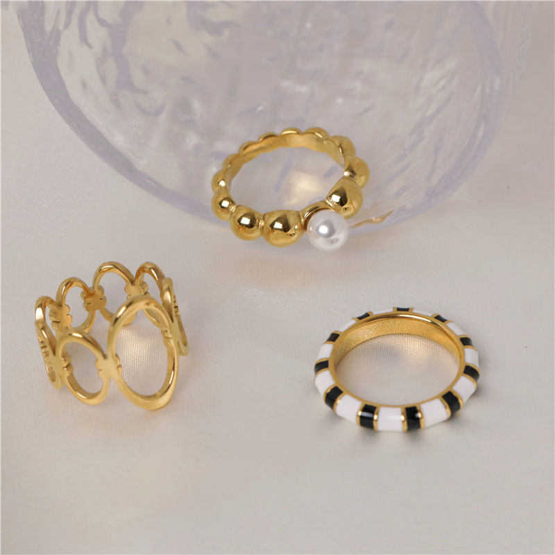 Women's Fashion Titanium Steel Ring