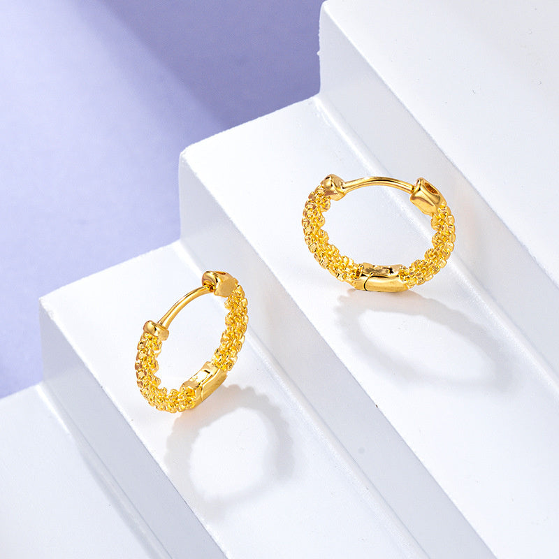 Women's Fashion Simple Geometric Star Earrings