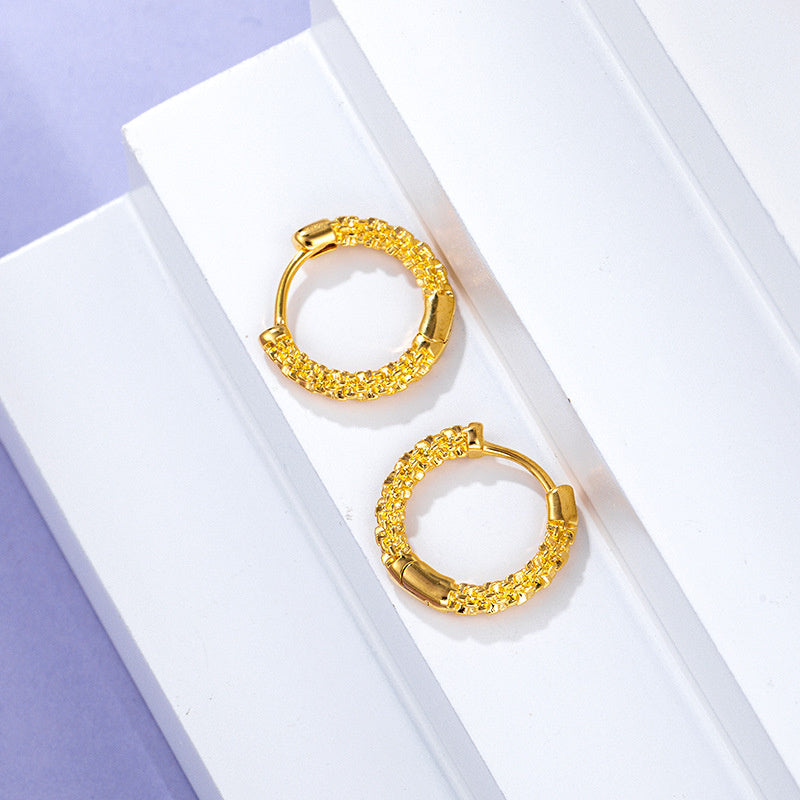 Women's Fashion Simple Geometric Star Earrings