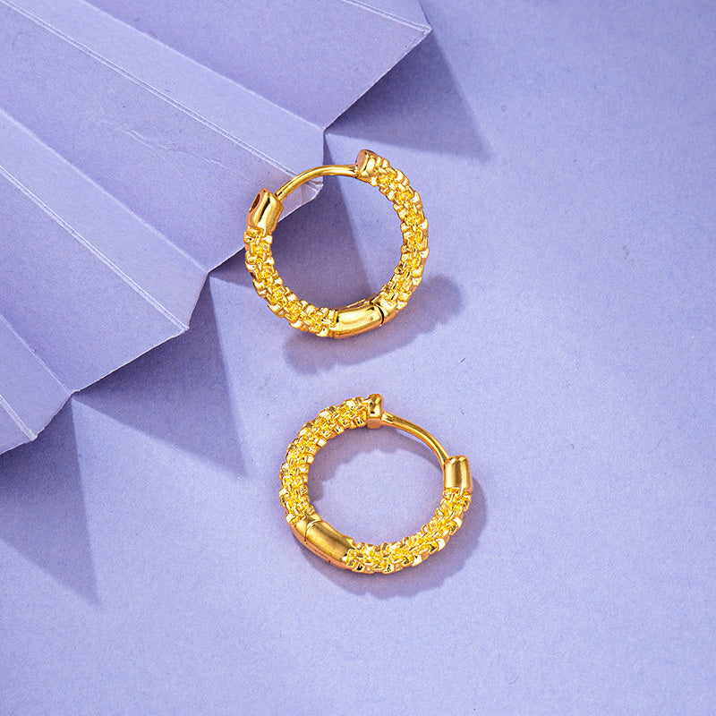 Women's Fashion Simple Geometric Star Earrings