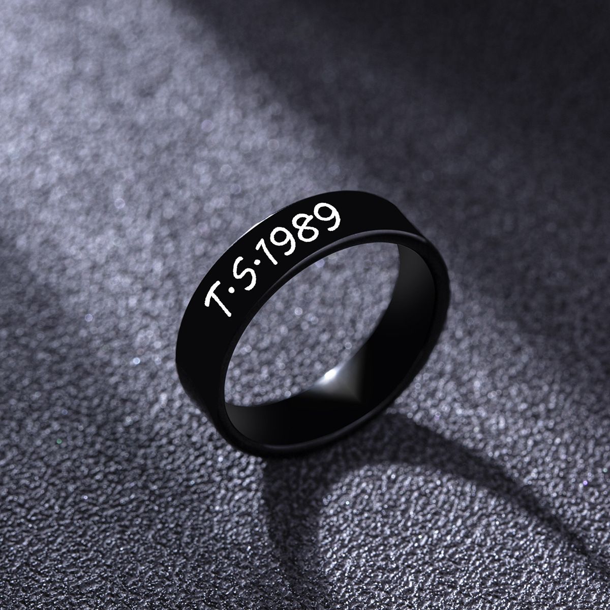 1989 Stainless Steel Women's Ring