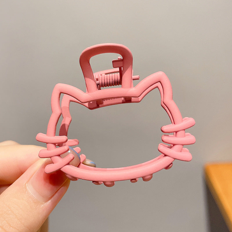 Cartoon Cute Bear Cat Grip Hollow Out