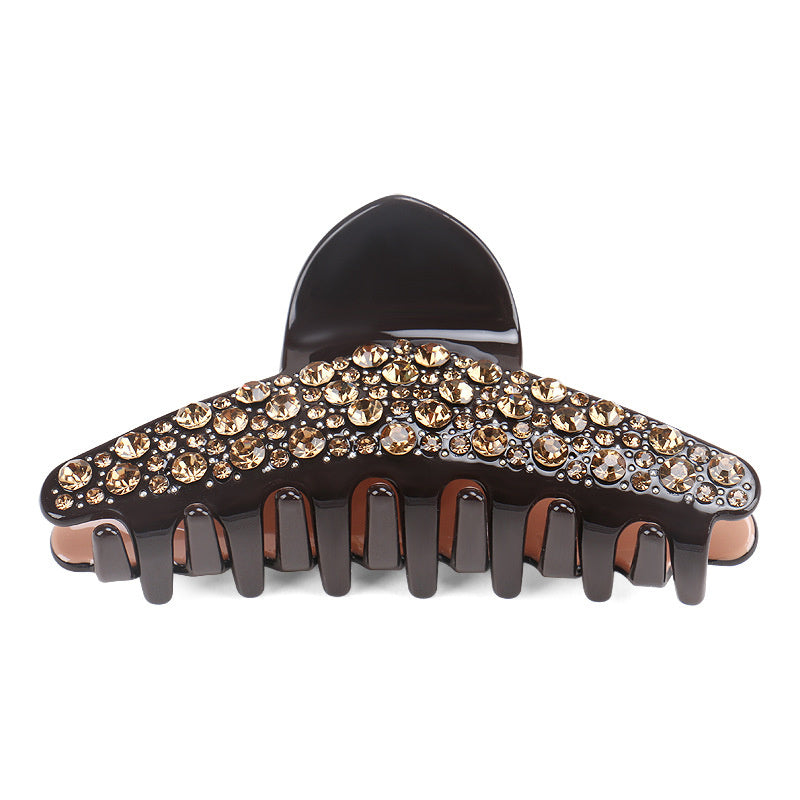 European And American Luxury Headdress Full Diamond Large