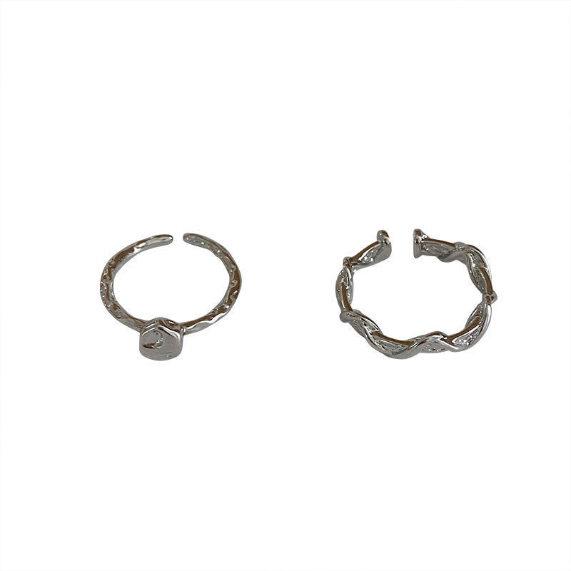 Irregular Texture Ring Women's Suit