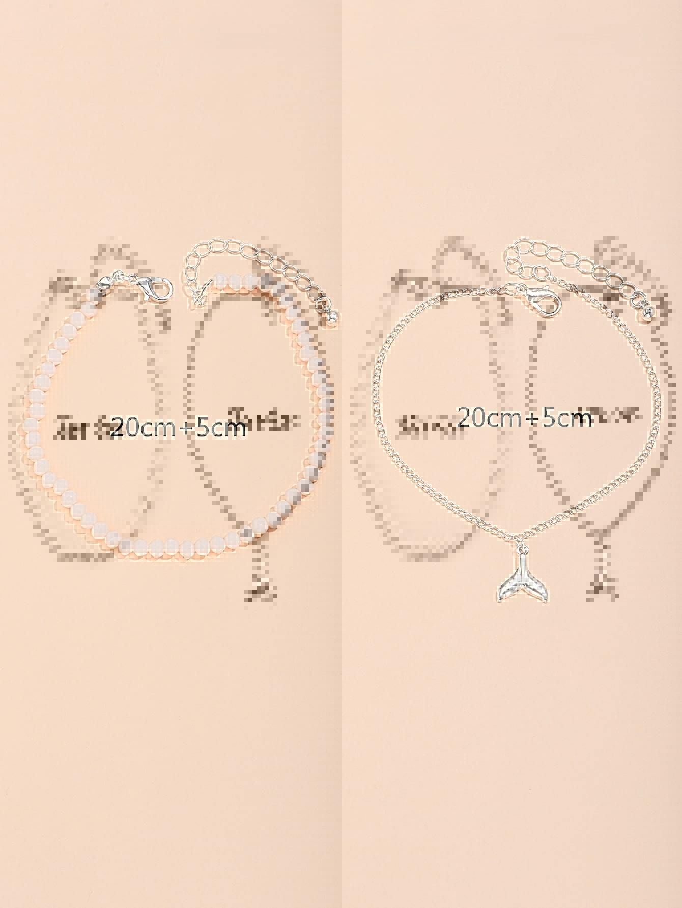 Women's Multi-layer Metal Chain Fishtail Pendant