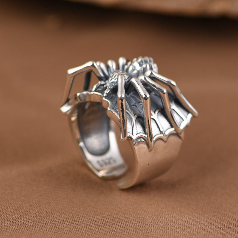 Spider Ring Vintage Insect Eight Claw