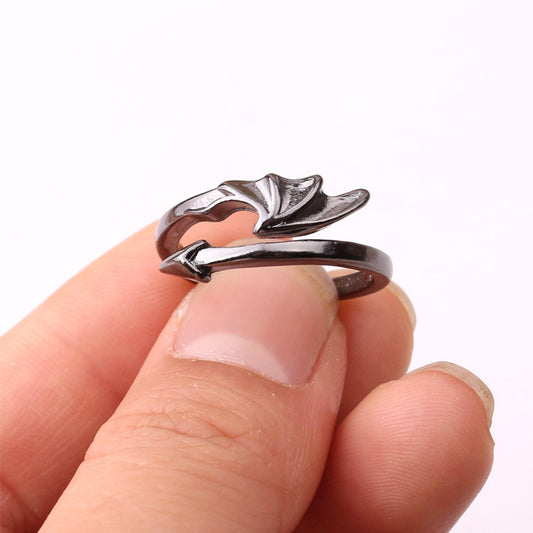 Men's And Women's Angel Wings Open Ring