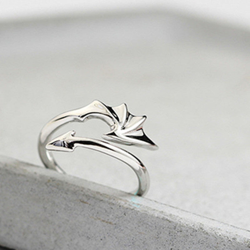 Men's And Women's Angel Wings Open Ring