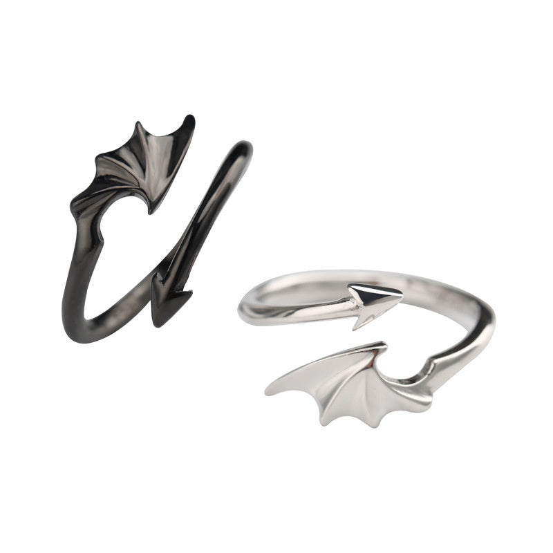 Men's And Women's Angel Wings Open Ring