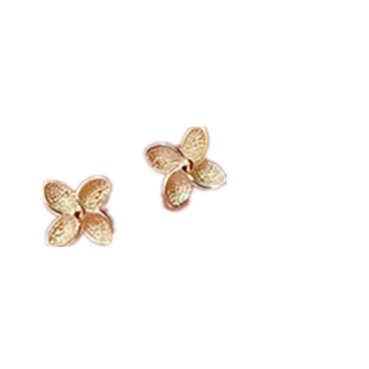 S925 Sterling Silver Plating Lucky Grass Earrings