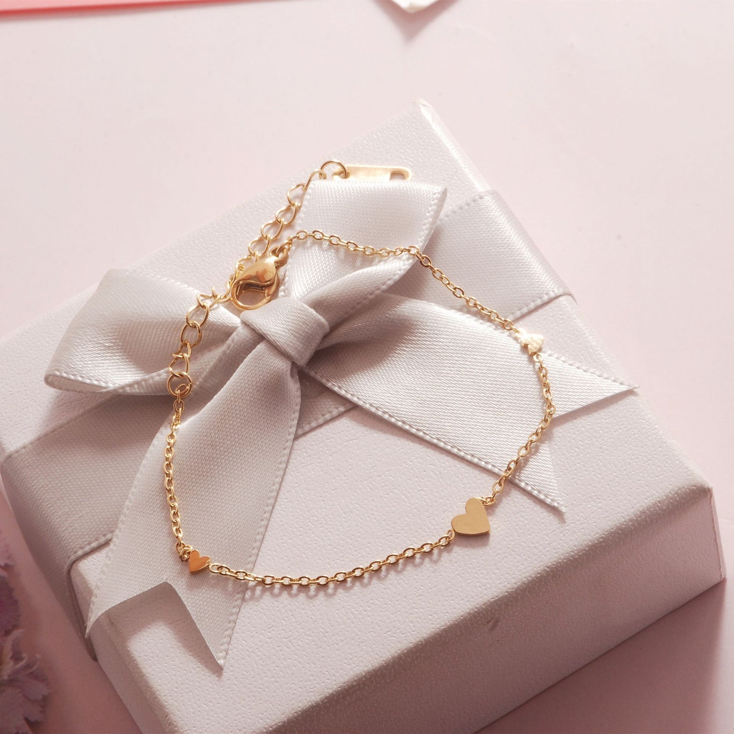 Women's Korean-style Simple Fashion Love Chain Bracelet