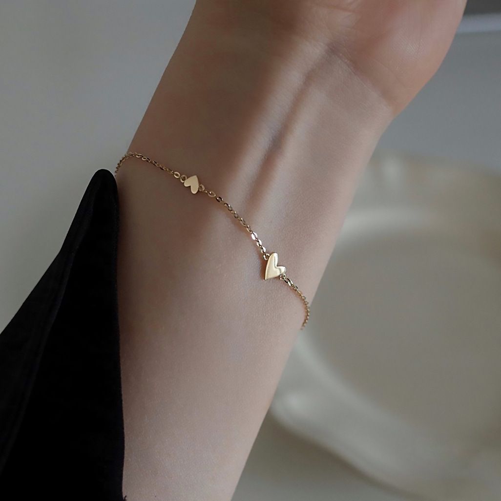 Women's Korean-style Simple Fashion Love Chain Bracelet