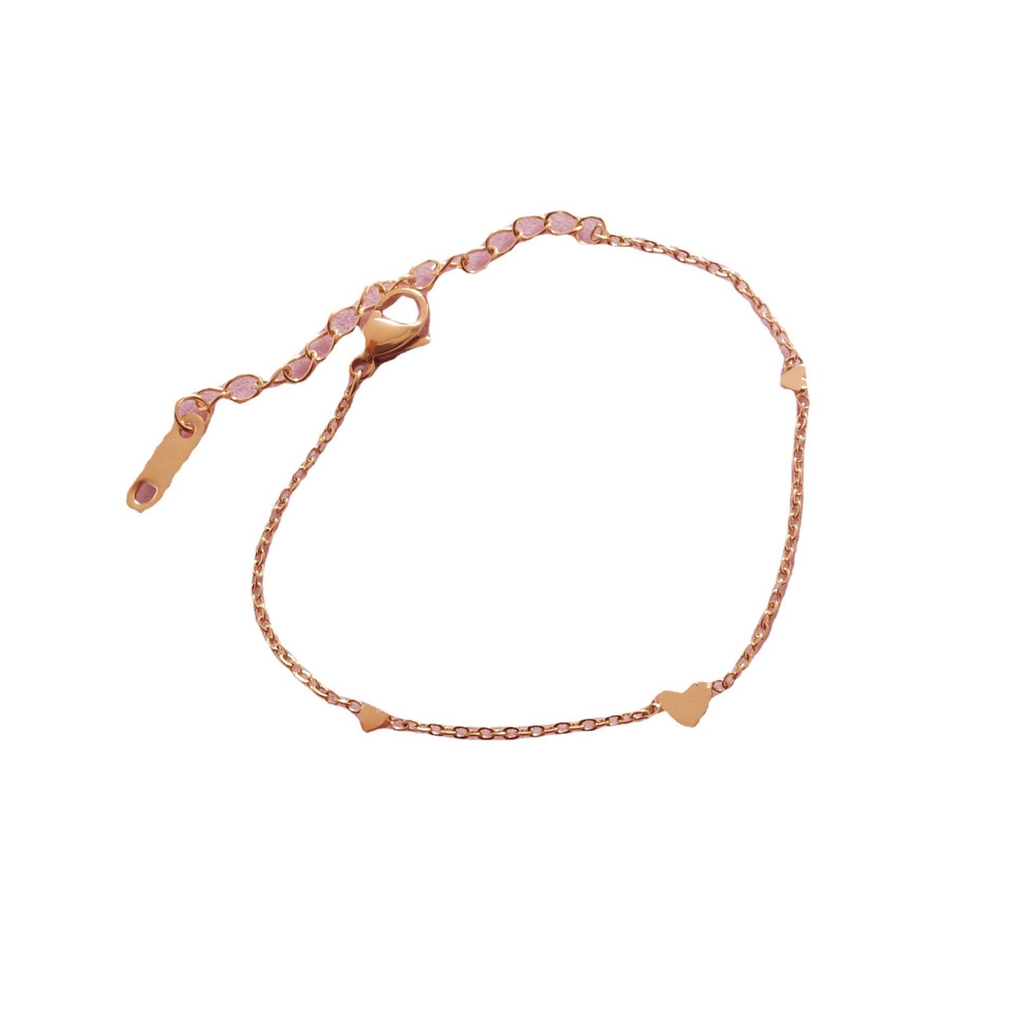 Women's Korean-style Simple Fashion Love Chain Bracelet