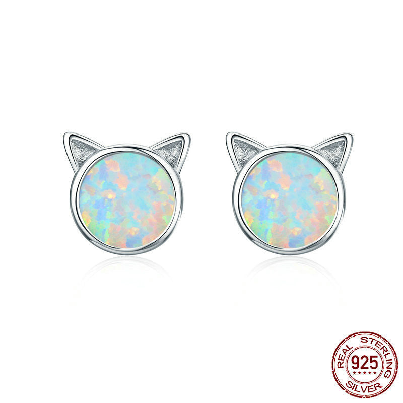 Women's Fashion Simple Sterling Silver Earrings
