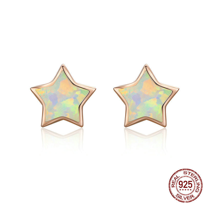 Women's Fashion Simple Sterling Silver Earrings