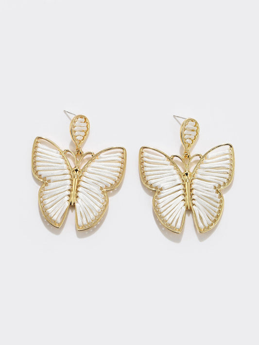 Hand Woven Butterfly Solid Assortment Earrings