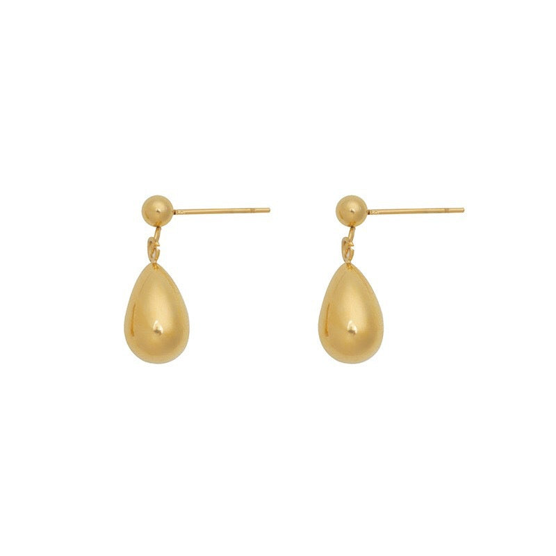 Minimalist And Versatile Basic Water Drop Earrings