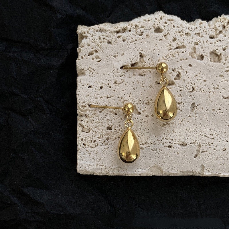 Minimalist And Versatile Basic Water Drop Earrings