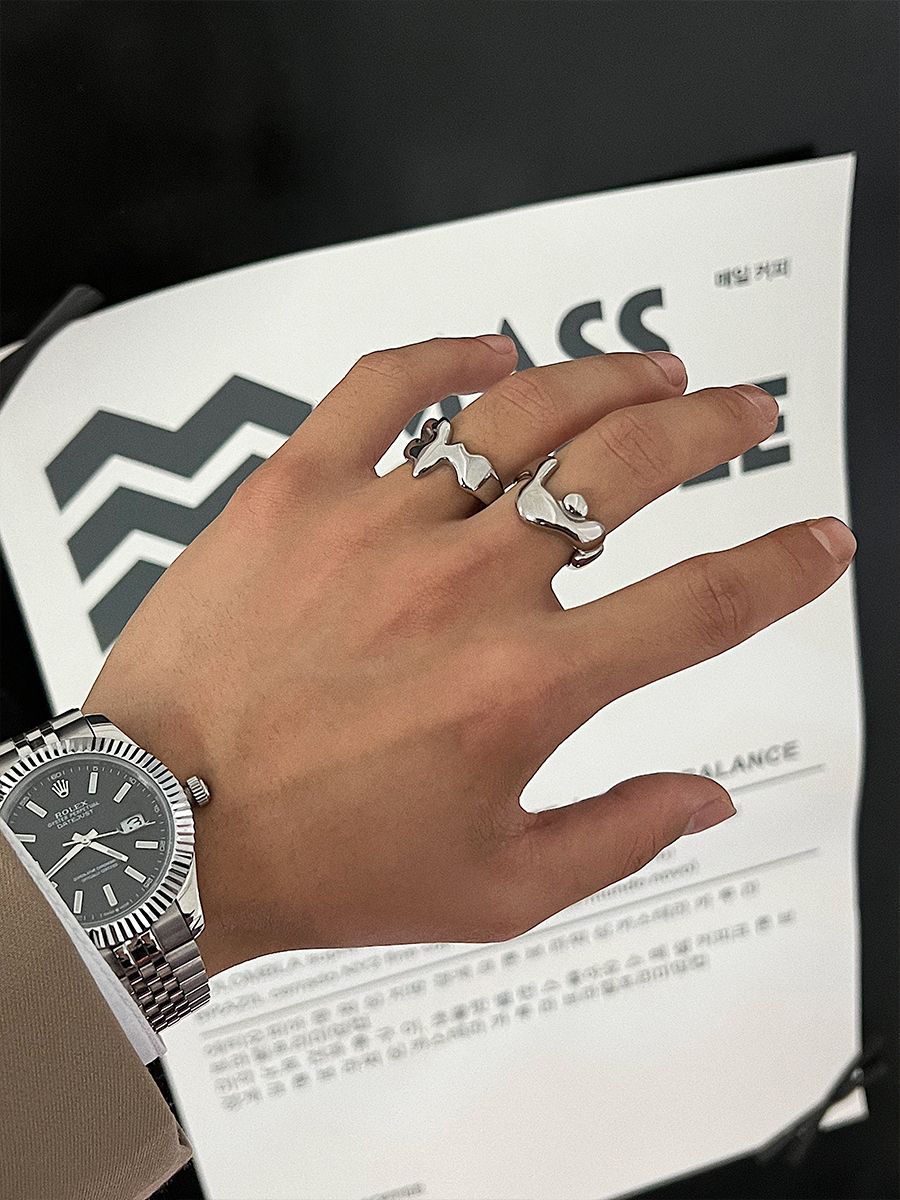 Fashion Personality New Original Liquid Ring